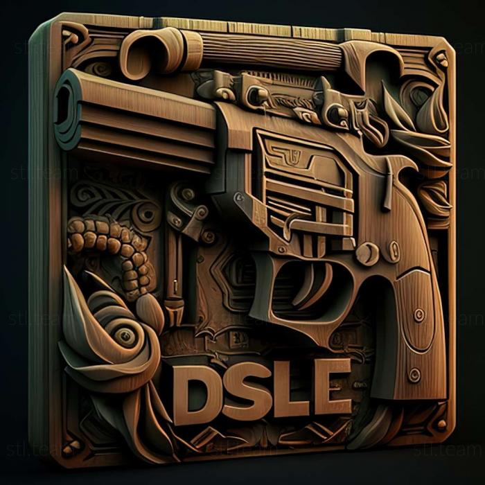 3D model Diesel Guns game (STL)